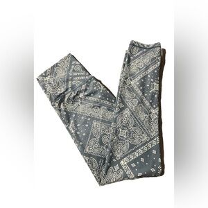 American Eagle Outfitters Blue Patterned Leggings